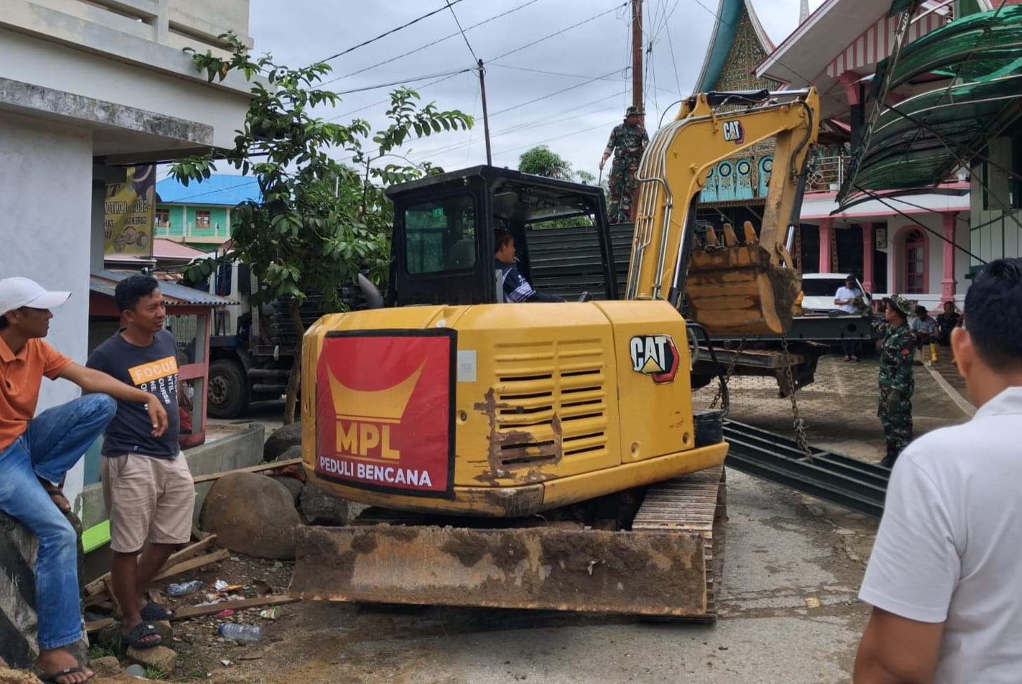 Pembangunan jembatan darurat di Kabupaten Solok segera di kerjakan